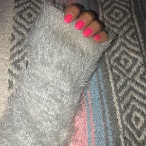 LC Eyelash Boyfriend Cardigan